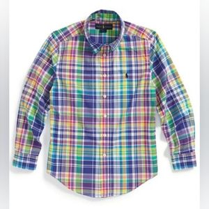 Ralph Lauren "Blake" Long Sleeve Woven Sport Shirt